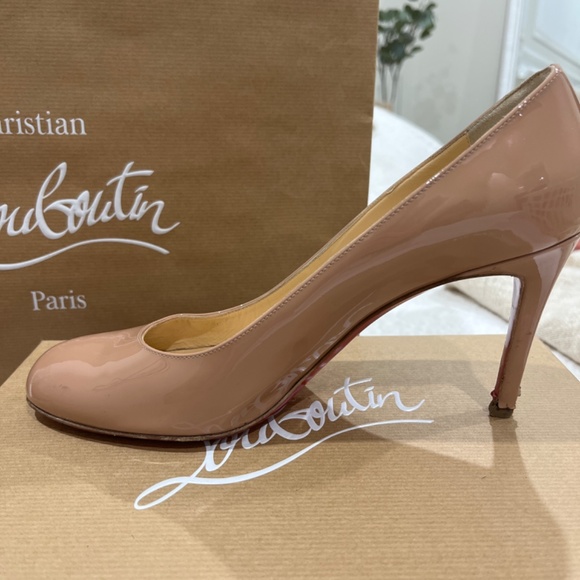 Christian louboutin simple pump 85  size EUR 38.5 - Picture 5 of 10